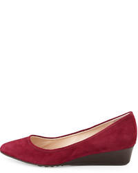 Cole Haan Tali Luxe Wedge Pump Cabernet