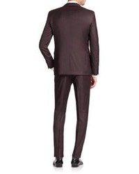 Burberry London Two Button Virgin Wool Suit