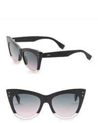 Fendi 52mm Two Tone Cat Eye Sunglasses