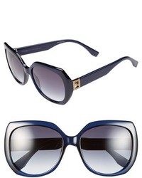 Fendi 57mm Oversized Sunglasses