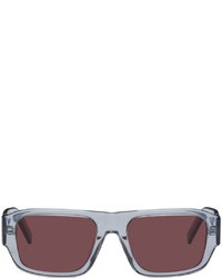 Kenzo Blue Rectangular Sunglasses