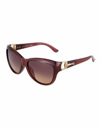 Gucci Cat Eye Diamantissima Sunglasses