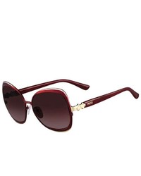 Emilio Pucci Sunglasses Ep134s 603 Gep Burgundy 58mm