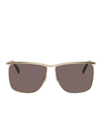 Gucci Gold Gg0821s Sunglasses