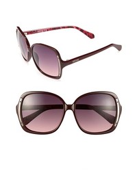 Kenneth Cole Reaction 58mm Sunglasses Burgundy One Size