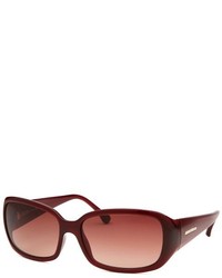 Michael Kors Michl Kors Roxanne Rectangle Burgundy Sunglasses