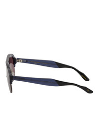 MAISON KITSUNÉ Navy Khromis Edition Acetate Sunglasses