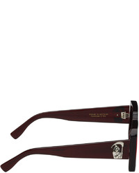 CUTLER AND GROSS Red The Great Frog Edition Reaper Sunglasses