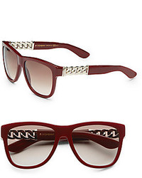 Saint Laurent Square Chain Detail Sunglasses