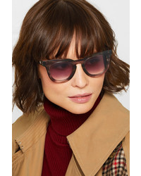 Moncler Square Frame Acetate Sunglasses