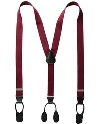 Status Suspenders 114 Inch Poly Elastic 46 Inch Leather Button Ends