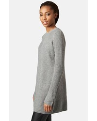Topshop Rib Knit Sweater Dress