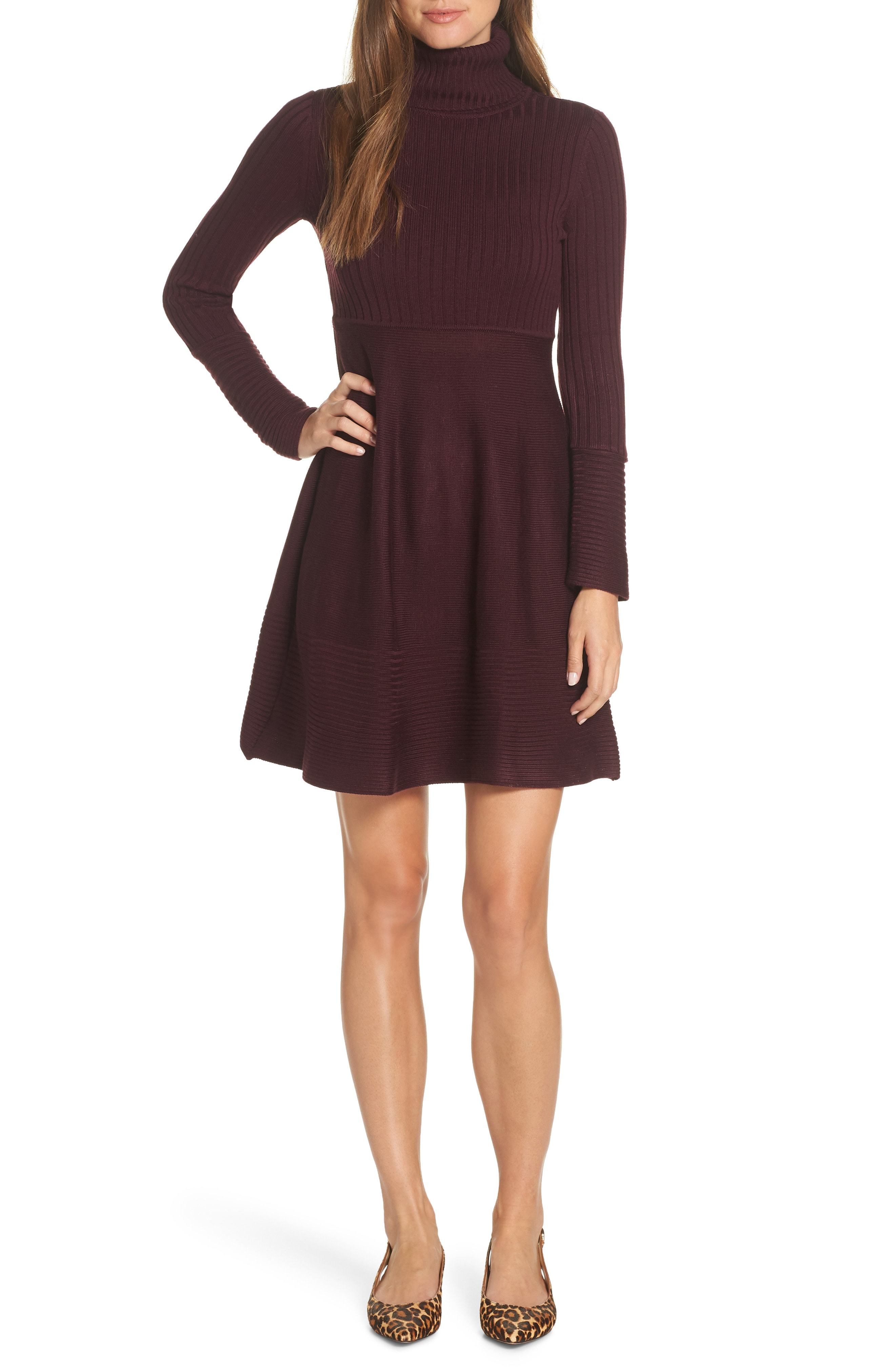 Eliza J Turtleneck Sweater Dress, $70 ...