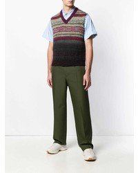 Marni Raw Edge Sleeveless Sweater Vest