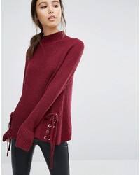 French Connection Freedom Sweater With Lacing