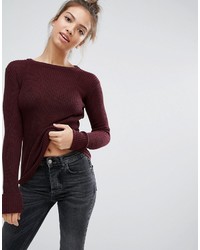 Pull&Bear Side Split Sweater