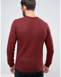 Asos Textured Pointelle Sweater