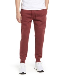 Topman Skinny Cotton Blend Joggers In Red At Nordstrom