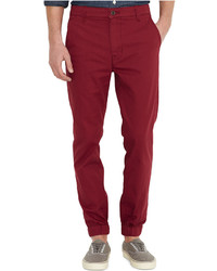 Levi's Tibetan Red Chino Jogger Pants, $58 | Macy's | Lookastic