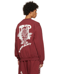 Total Luxury Spa Red Una Deep Impakt Sweatshirt