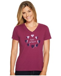 Life is Good Total Eclipse Of The Heart Crusher Vee T Shirt