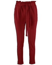 Boohoo Hailey Paperbag Waist Belted Trouser