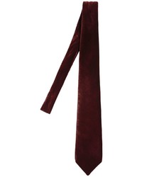 Giorgio Armani 7cm Viscose Silk Velvet Tie