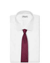 Charvet 85cm Checked Silk Jacquard Tie