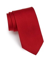 Eton Woven Silk Tie Red Regular