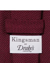 Drakes Kingsman Drakes 8cm Silk Grenadine Tie
