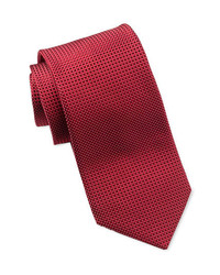 Nordstrom Woven Silk Tie Red X Long