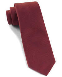 The Tie Bar Wool And Silk Tie