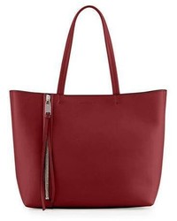 Elena Ghisellini Cosmica Large Zipper Tote Bag Red