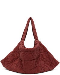 Lemaire Red Large Wadded Tote