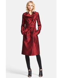 Burberry London Brackenhill Belted Double Breasted Trench Coat