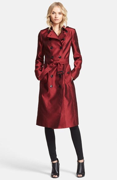 burberry trench coat womens bordeaux