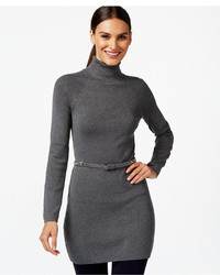 INC International Concepts Petite Belted Turtleneck Tunic Only At Macys