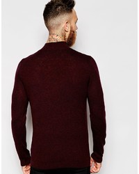 Asos Brand Merino Wool Turtleneck Sweater