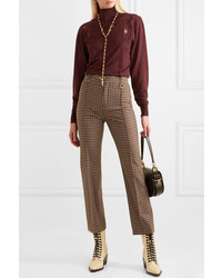 Chloé Ed Wool And Silk Blend Turtleneck Sweater