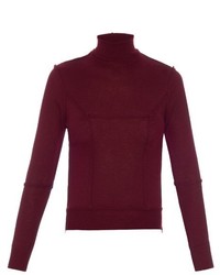 Undercover Roll Neck Seam Detail Sweater