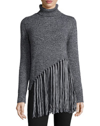 Urban Chic Long Sleeve Five Gauge Turtleneck Sweater Wfringe