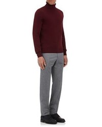 Luciano Barbera Wool Turtleneck Sweater