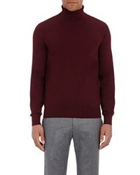 Luciano Barbera Wool Turtleneck Sweater