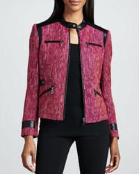 Berek Super Diva Tweed Textured Jacket