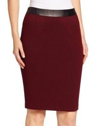 Nanette Lepore Saucy Tweed Pencil Skirt