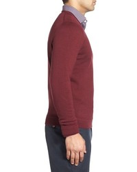 Big Tall John W Nordstrom Merino Wool V Neck Sweater