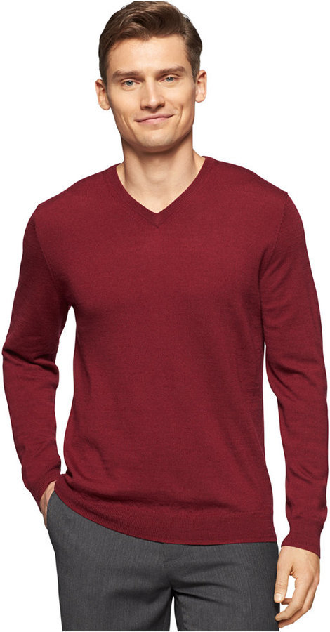 calvin klein merino wool sweater