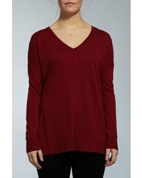 Jana V Neck Pullover Sweater