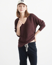 Abercrombie & Fitch V Neck Sweater