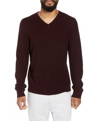 Calibrate V Neck Wool Blend Sweater